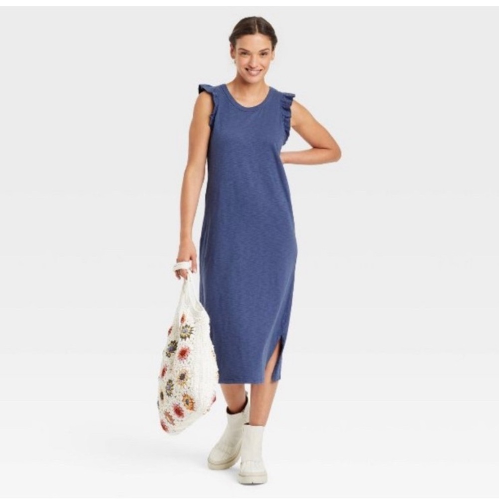🎁Universal Thread Ruffle Tank Dress